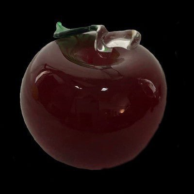 Decorative Glass Wine Apple Single - Eva Essentials