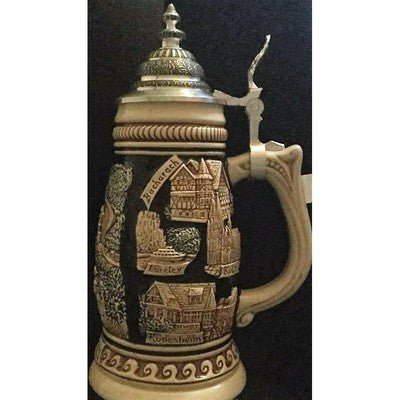 Deutschland Beer Stein With Pewter - Eva Essentials
