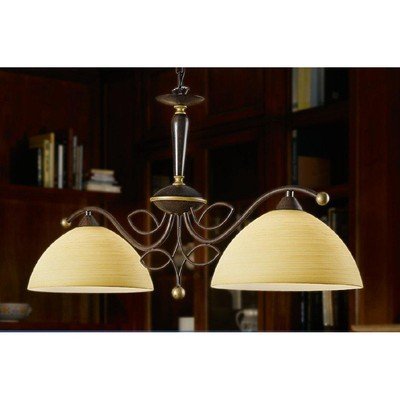 Eglo 89134A Beluga 2 Light Island Light in Antique Brown 89134A - Eva Essentials
