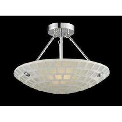 Elk 1322/3WHM 3 - Light Semi - Flush In White - Eva Essentials