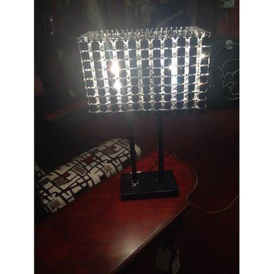 ET2 Black Ice Contemporary Table Lamp - E20238 - 20 - Eva Essentials