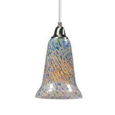 ET2 E20212 - 07Grey Pendant with Blue and Orange Specks - Eva Essentials