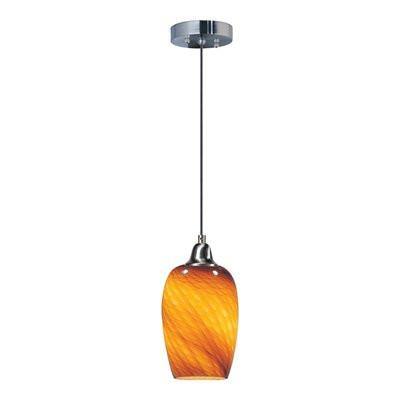 ET2 Lighting E20202 - 14 Mini Pendant Light, Satin Nickel - Eva Essentials