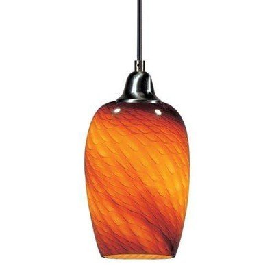 ET2 Lighting E20202 - 14 Mini Pendant Light, Satin Nickel - Eva Essentials