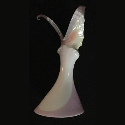 Franz Collection Papillon Butterfly Design Sculptured Porcelain Taper Candle Holder FZ01146 - Eva Essentials