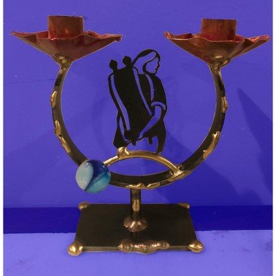 Gary Rosenthal Shabbat Candle Holders - Eva Essentials