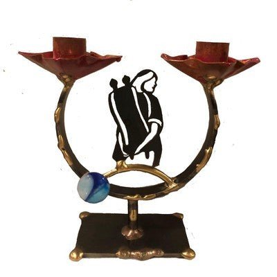 Gary Rosenthal Shabbat Candle Holders - Eva Essentials