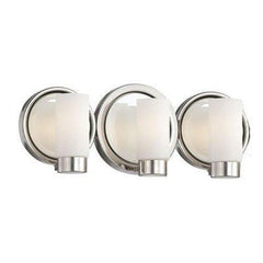 George Kovacs P5863 - 613 Next Port 3 Light Bathroom in Polished Nickel - Eva Essentials