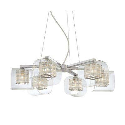 George Kovacs P806 - 077 Jewel Box 6 Light Chandelier - Eva Essentials