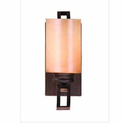 Golden Lighting 1051 - BA1 SBZ Hidalgo 1 Light Wall Sconce, Sovereign Bronze Finish - Eva Essentials