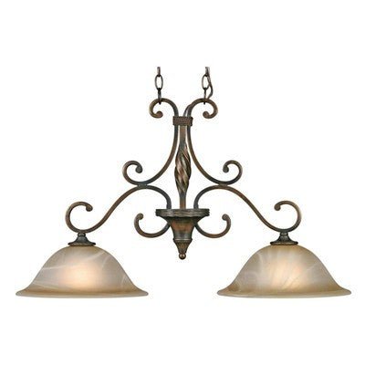 Golden Lighting 3890 - 10 Meridian 13 Inch Island Light - Eva Essentials