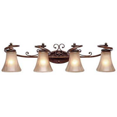Golden Lighting 4002 - BA4 Loretto 8 Inch Bath Vanity Light - Eva Essentials