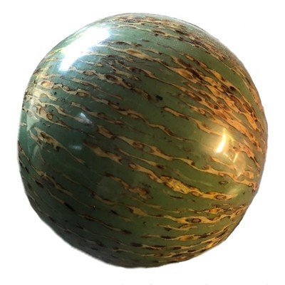 Green & Earth Color Round Sculpture Ball - Eva Essentials