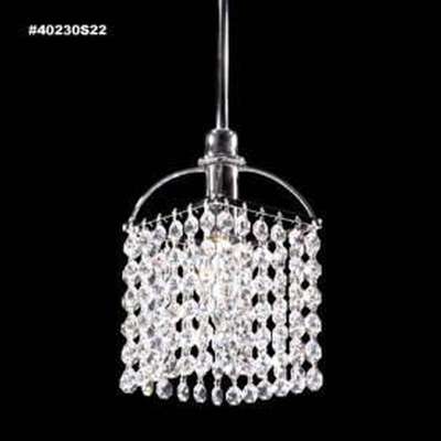 James R. Moder 40230S22 Contemporary Pendant in Silver with IMPERIAL Crystal - Eva Essentials
