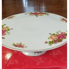 Joseph Sedgh Cake Plate Flowers - Eva Essentials