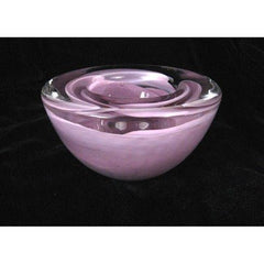 Kosta Boda Crystal Pink Votive Tea Light Candle Holder - Eva Essentials