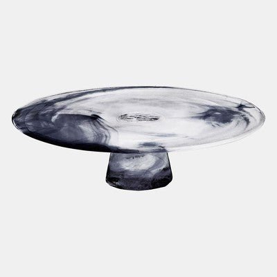 Kosta Boda Mine Black Cake Plate #7070710 - Eva Essentials