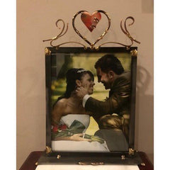 LARGE LOVE WEDDING FRAME WITH SHARDS BY GARY ROSENTHAL - Eva Essentials