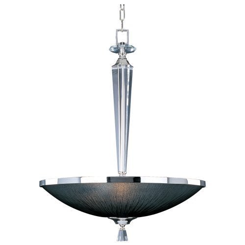 Maxim Elite 3 - Light Invert Bowl Pendant Plated Silver - 32004BTPS - Eva Essentials