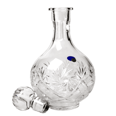 Neman Glassworks High - End Crystal Wine Decanter - Eva Essentials