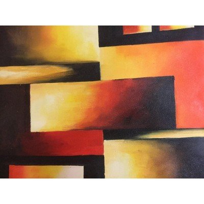 Oil Painting Fiery Trippily 24"x 20" - Eva Essentials