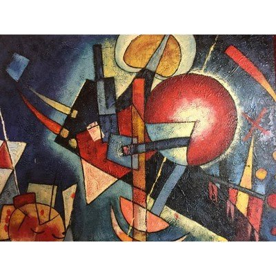 Oil Painting Geranimo 24"x20" - Eva Essentials