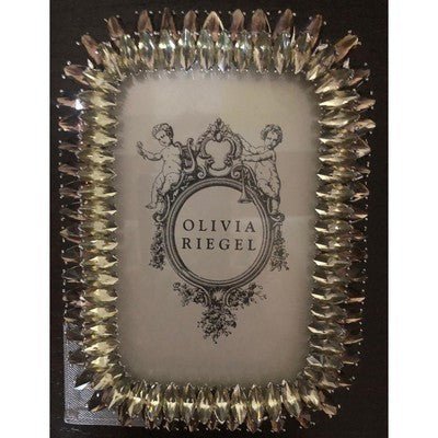 Olivia Riegel Topaz and Clear Swarowski 4x6 - Eva Essentials