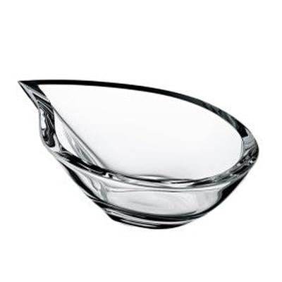 Orrefors Drop Clear Crystal Bowl - Eva Essentials