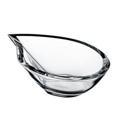 Orrefors Drop Clear Crystal Bowl - Eva Essentials