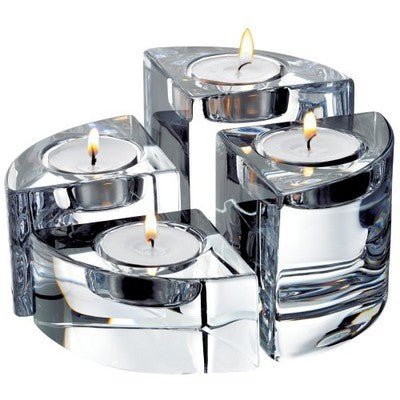 Orrefors QUARTET VOTIVE / SET OF 4 - Eva Essentials