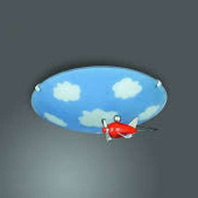 Philips 30110 1 Light Fluorescent Flush Mount Ceiling Fixture Kidsplace - Eva Essentials