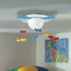 Philips 40153 Kidsplace O'hare 1 - Light Multi Color Ceiling Semi - Flush Mount Light - Eva Essentials
