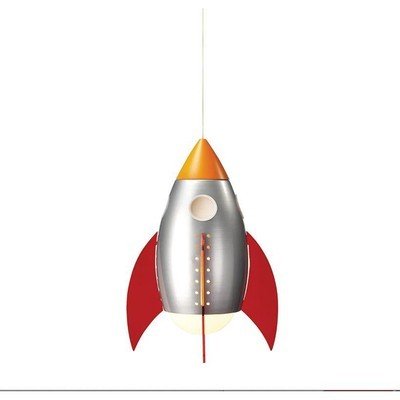 Philips 40204/55/48 KidsPlace Rocketship Pendant Light, Multi - colored - Eva Essentials