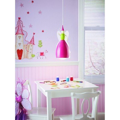 Philips 40279/55/48 KidsPlace Fairy Godmother Pendant Light, Multi - colored - Eva Essentials