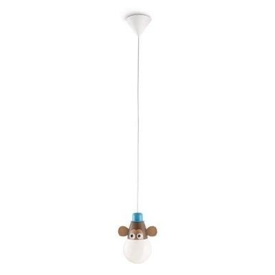 Philips 405915548 Multi Color 1 Light Fluorescent Mini Pendant from the Kidsplace Collection - Eva Essentials