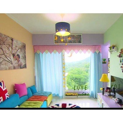 Philips KidsPlace 404263548 Blue 1 Light Fluorescent Mini Pendant from the Kidsplace Collection - Eva Essentials