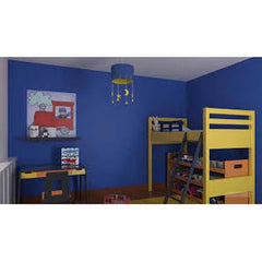 Philips KidsPlace 404263548 Blue 1 Light Fluorescent Mini Pendant from the Kidsplace Collection - Eva Essentials