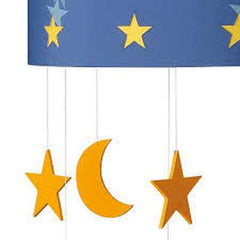Philips KidsPlace 404263548 Blue 1 Light Fluorescent Mini Pendant from the Kidsplace Collection - Eva Essentials