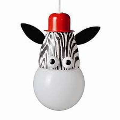 Philips KidsPlace 40592 - 55 - 48 Zebra Pendant - Eva Essentials