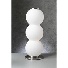 PLC 81810 - SN Snowman Table Lamp with Matte Opal Glass - Eva Essentials