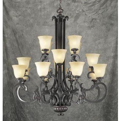 PLC Lighting 15259 ORB Oil Rubbed Bronze 16 Light from the Lexington Collection - Eva Essentials
