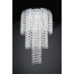 PLC Lighting 34106 PC Polished Chrome Six Light Chandelier from the Cyclops Collection - Eva Essentials