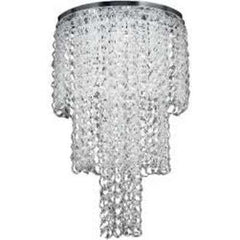 PLC Lighting 34106 PC Polished Chrome Six Light Chandelier from the Cyclops Collection - Eva Essentials