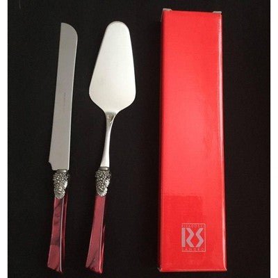 Rivadossi Sandro Cake Server Cutlery Silverware Set - Made in Italy - Eva Essentials