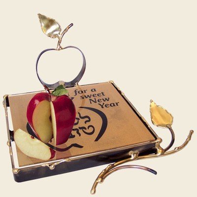 Rosh Hashanah Golden Apple Dish by Gary Rosenthal - Eva Essentials