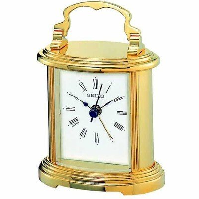 Seiko Napoleon Quartz Desk Clock QHE109GLH - Eva Essentials