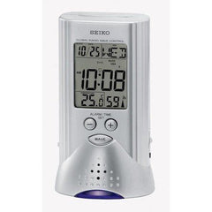 Seiko QHR017SLH Global R - Wave Atomic Travel Alarm Clock - Eva Essentials