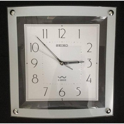 Seiko R - Wave Wall Clock QXR105WL - Eva Essentials