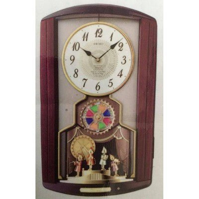 Seiko Wall Clock Melodies in Motion QXM143BR - Eva Essentials