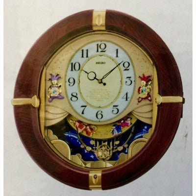 Seiko Wall Clock Melodies in Motion QXM144BH - Eva Essentials